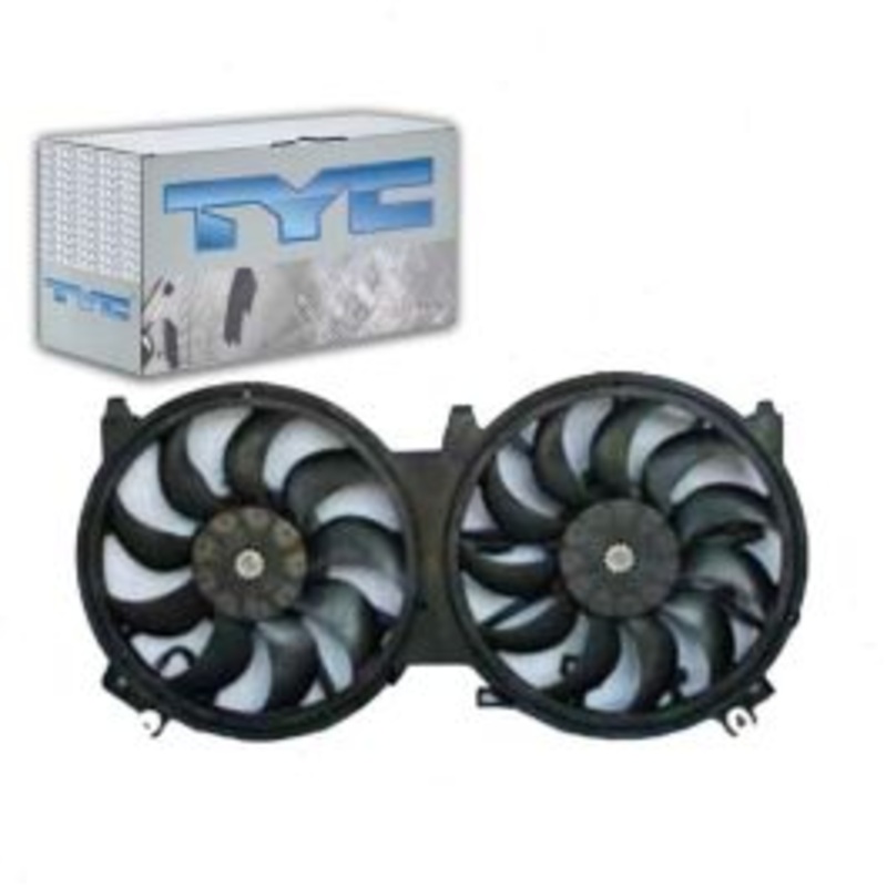 TYC Dual Radiator & Condenser Fan Assembly for 2007-2015 Nissan Altima 2.5L 3.5L L4 V6