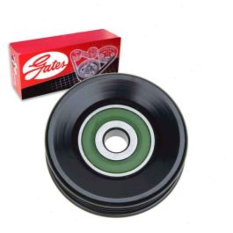 Gates DriveAlign AC Drive Belt Idler Pulley for 1986-1990 Acura Legend 2.5L 2.7L V6