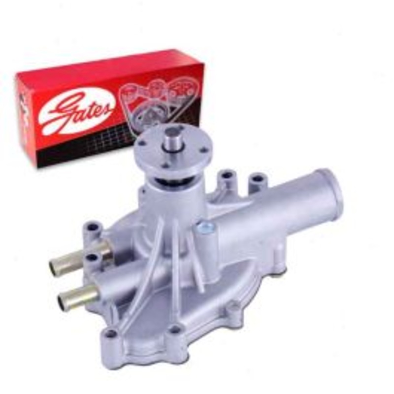Gates Engine Water Pump for 1988-1991 Ford E-250 Econoline Club Wagon 5.8L V8