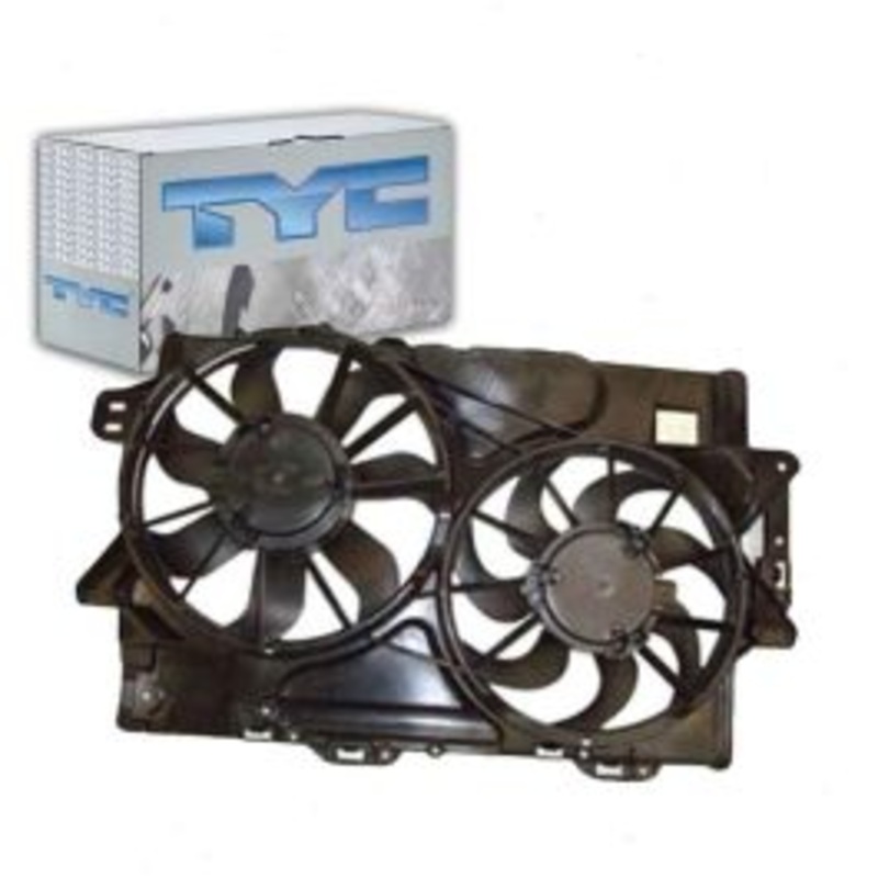 TYC 622380 Dual Radiator & Condenser Fan Assembly