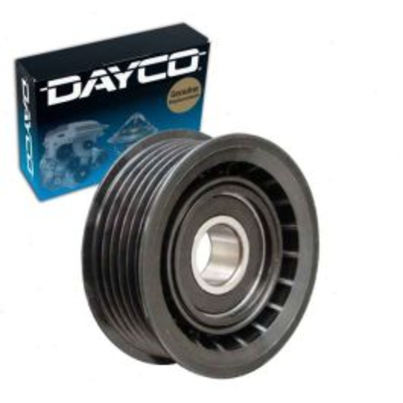 Dayco Grooved Pulley Drive Belt Idler Pulley for 2014-2018 Ram ProMaster 2500 3.6L V6
