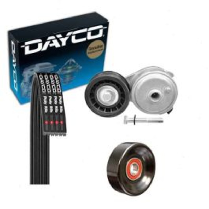 Dayco Main Drive Serpentine Belt Drive Component Kit for 1996-2005 Chevrolet Express 2500 4.3L 5.0L 5.7L V6 V8