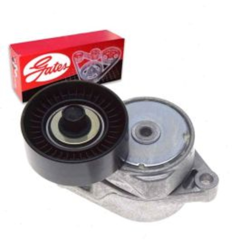Gates DriveAlign Alternator Power Steering Water Pump Drive Belt Tensioner Assembly for 2001-2005 BMW 525i 2.5L L6