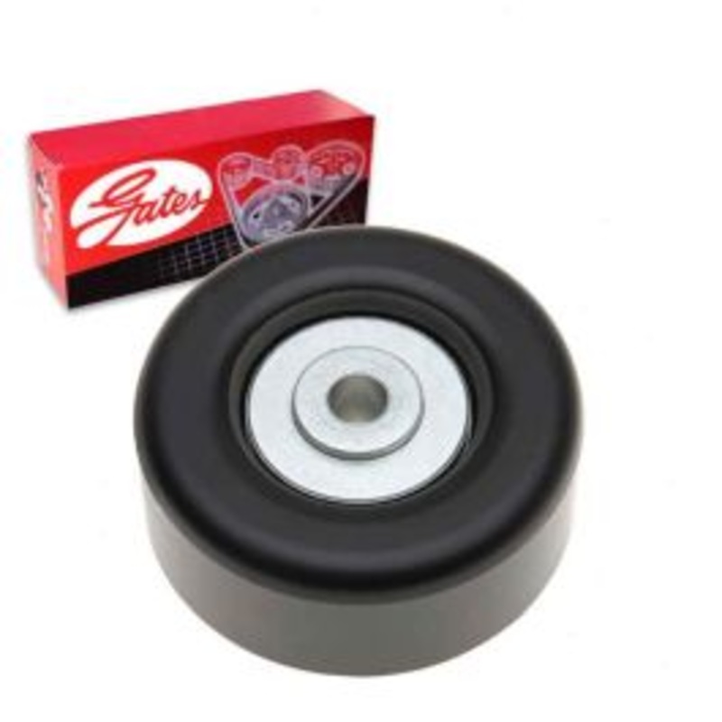 Gates DriveAlign Smooth Pulley Drive Belt Idler Pulley for 2016 Chevrolet Express 3500 6.6L V8