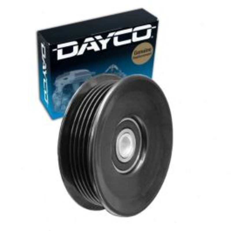 Dayco Grooved Pulley Drive Belt Idler Pulley for 2007 GMC Sierra 2500 HD Classic 6.6L V8