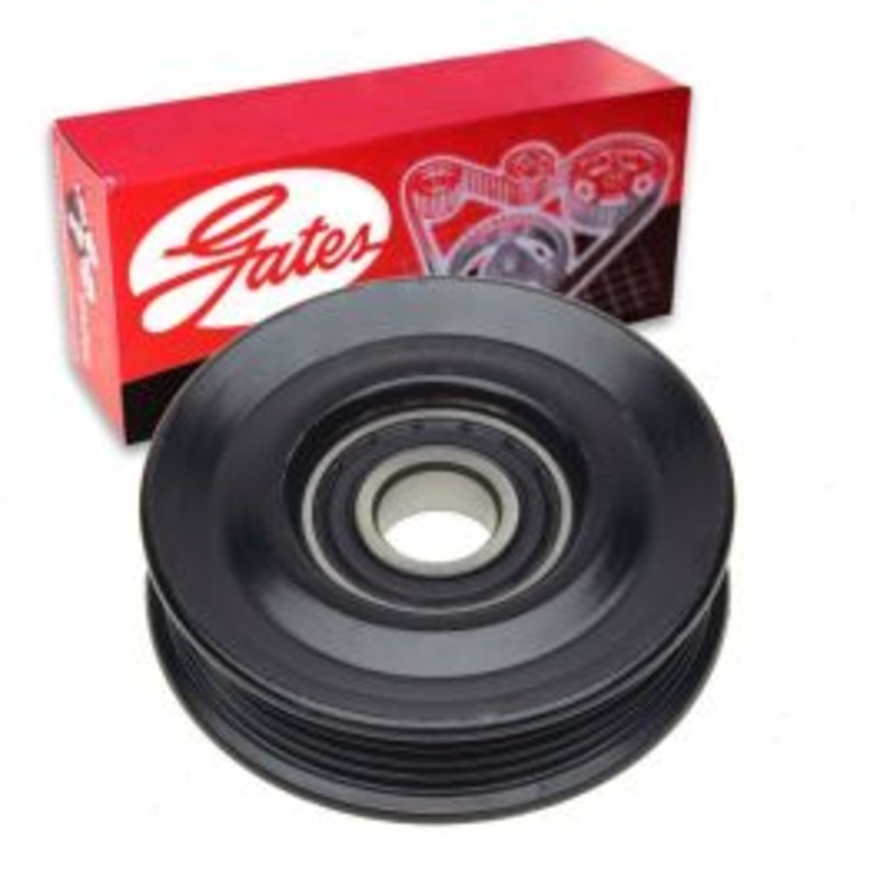 Gates DriveAlign Drive Belt Idler Pulley for 1994-1997 Ford Aspire 1.3L L4