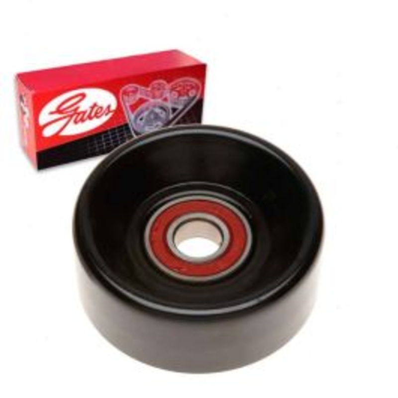 Gates DriveAlign Drive Belt Idler Pulley for 1994-2003 Dodge Ram 2500 5.2L 5.9L 8.0L V10 V8