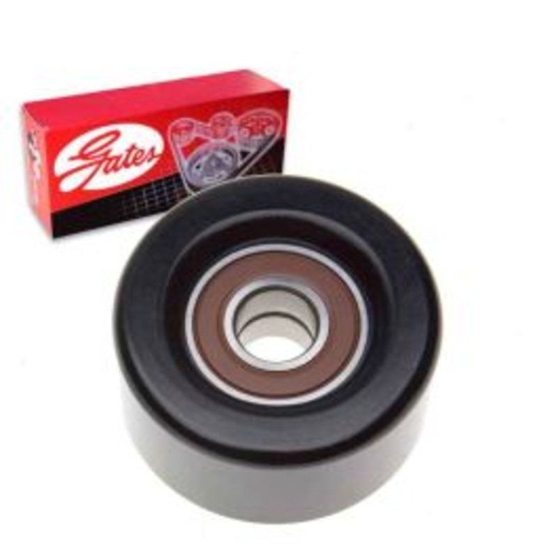 Gates DriveAlign Drive Belt Idler Pulley for 2004-2012 Chevrolet Colorado 2.8L 2.9L 3.5L 3.7L L4 L5