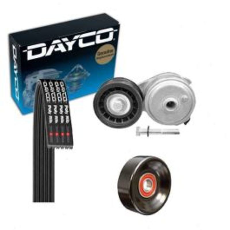 Dayco Main Drive Serpentine Belt Drive Component Kit for 1996-1999 Chevrolet C1500 5.0L 5.7L V8