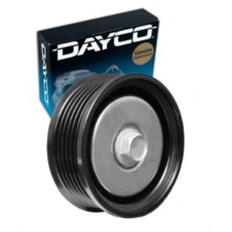 Dayco Grooved Pulley Drive Belt Idler Pulley for 2007-2008 Saturn Aura 3.5L V6