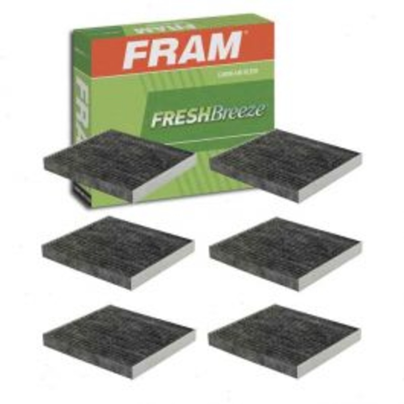 6 pc FRAM Fresh Breeze CF11671 Cabin Air Filters