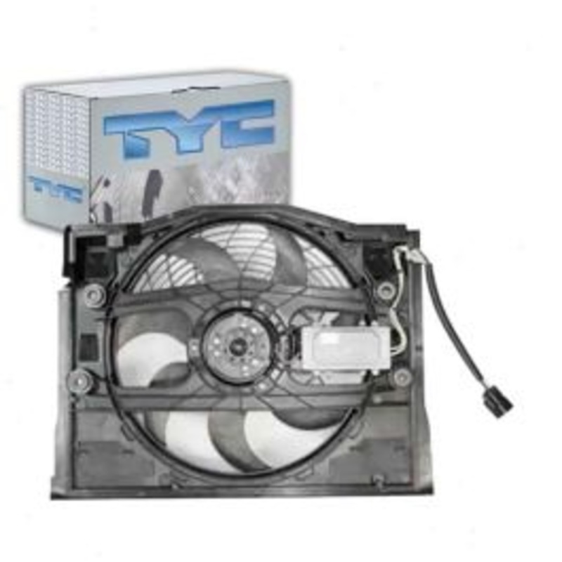 TYC AC Condenser Fan Assembly for 2001-2005 BMW 330i