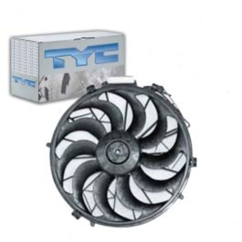 TYC AC Condenser Fan Assembly for 1993 BMW 525iT