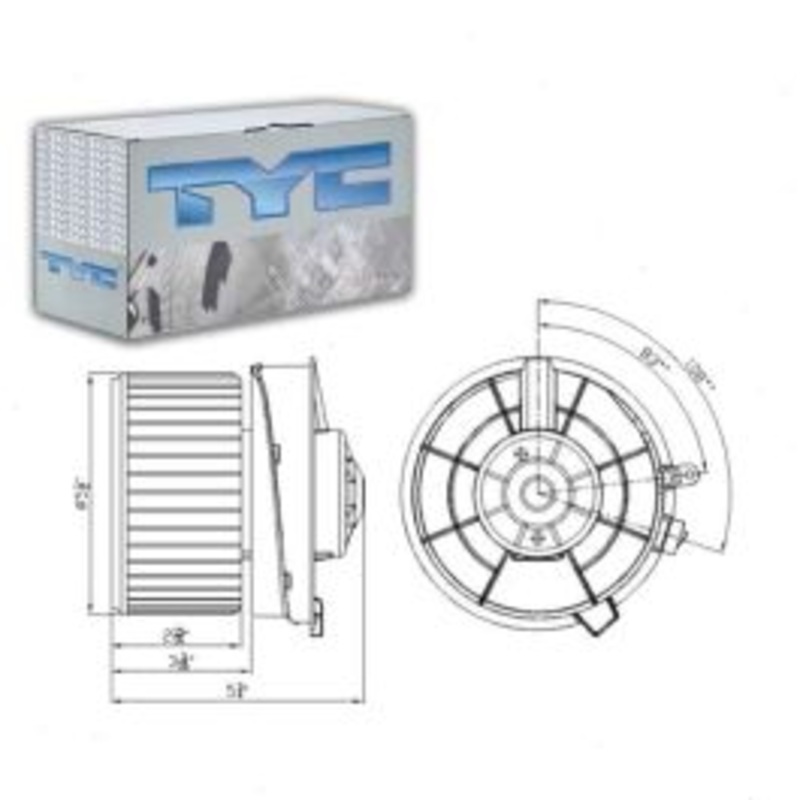 TYC Front HVAC Blower Motor for 2014-2015 Nissan Rogue Select