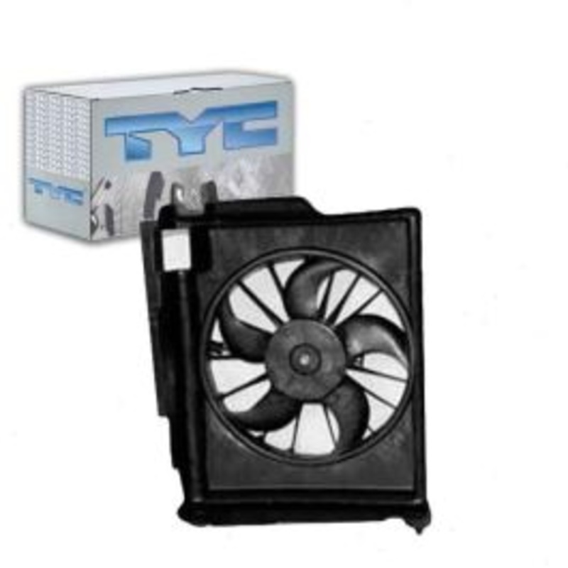 TYC AC Condenser Fan Assembly for 2002-2008 Dodge Ram 1500 3.7L 4.7L 5.7L 5.9L V6 V8