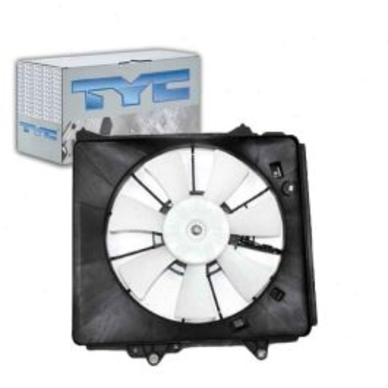 TYC Right AC Condenser Fan Assembly for 2013-2014 Honda Fit