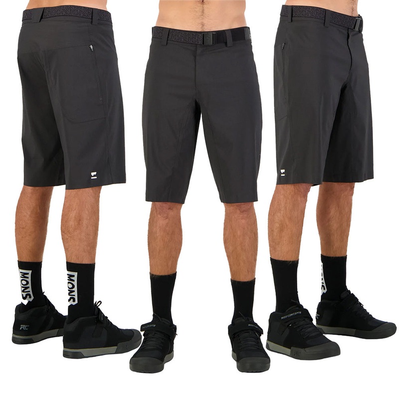 Mons Royale Virage Mens Shorts - L-34 - Black
