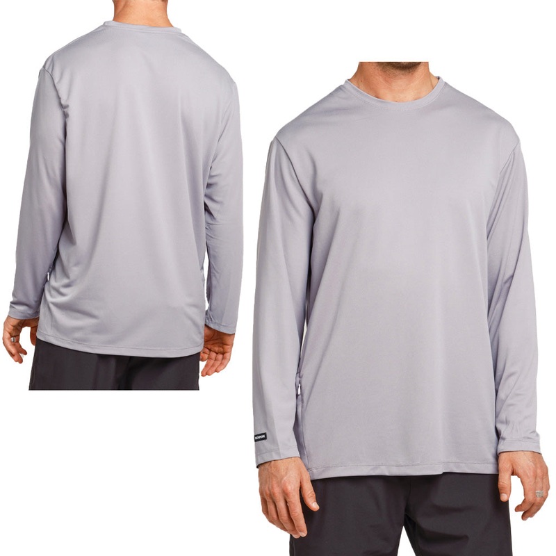 Norman MTB Men's Bamboo Long Sleeve Gravity Jersey - 2XL - Grey